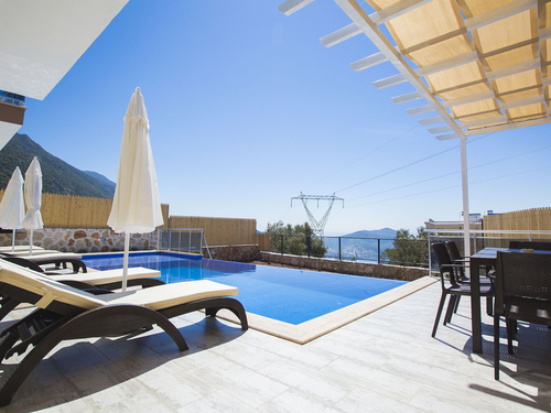  gece  -  Kasım
  | Kalkan Akbel Muhafazakar Villa (6 Kişilik, Deniz Manzaralı, Özel Havuzlu, Jakuzili)